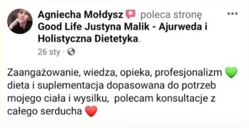Justyna Malik ajurweda konsultacje opinie, kobieta holistycznie
